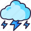 thunder, storm, atmospheric, meteorology, weather, cloud 