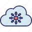 cloud, ice flakes, snow falling, snowflakes, winter season, cloud vector, cloud icon 