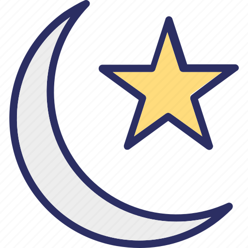 Cloud, crescent, moon, moon star, night climate, cloud vector, cloud icon icon - Download on Iconfinder