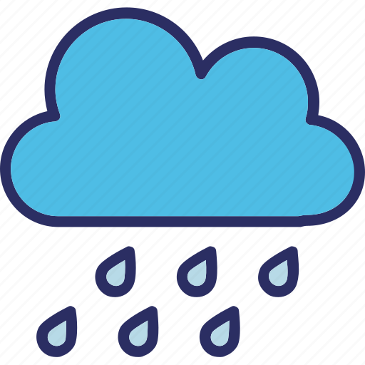 Clouds, rain, raining, rainy climate, weather, clouds vector, clouds icon icon - Download on Iconfinder