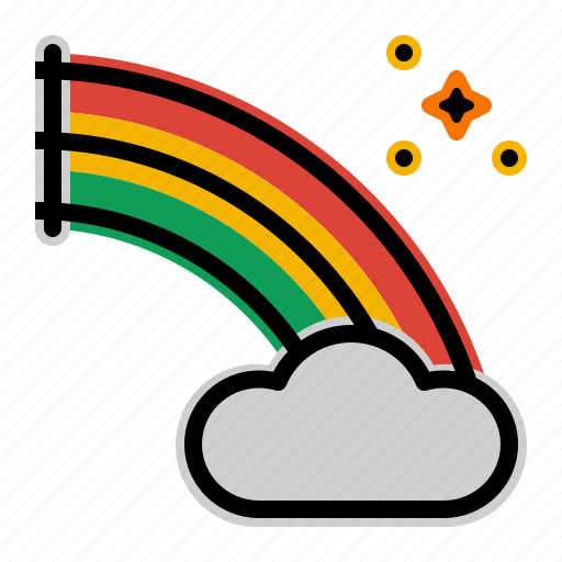 Rainbow, weather icon - Download on Iconfinder on Iconfinder