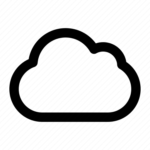 Cloudy, cloud, weather, cloud computing, sky icon - Download on Iconfinder