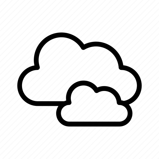 Cloudy, weather icon, temperature, humidity, wind, nature, cloud icon - Download on Iconfinder