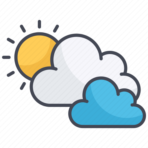 Cloudy, sun, summer, sunny icon - Download on Iconfinder