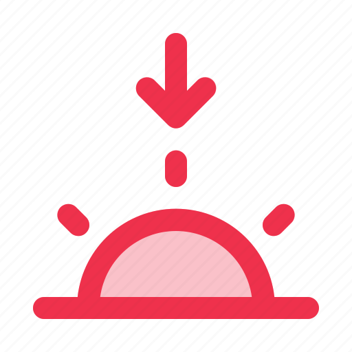 Sunset, afternoon, evening, dusk, weather icon - Download on Iconfinder
