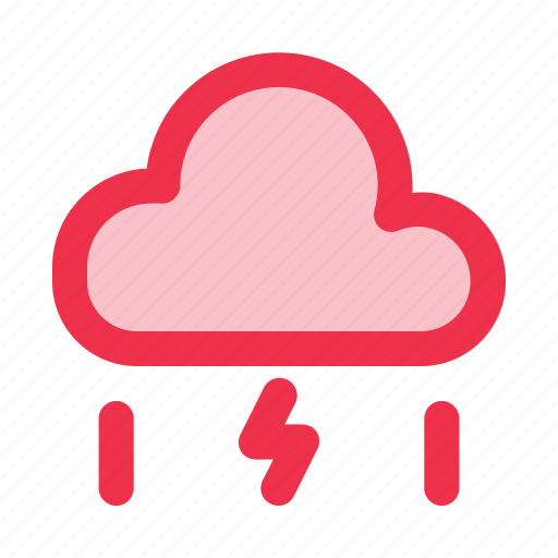 Thunderstorm, cloud, rain, storm, weather icon - Download on Iconfinder