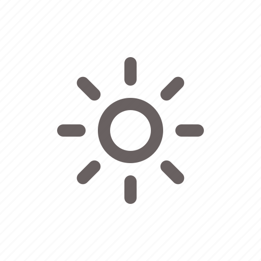 Brightness, empty, sun, weather icon - Download on Iconfinder