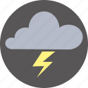 thunderstorm, weather, cloud, forecast