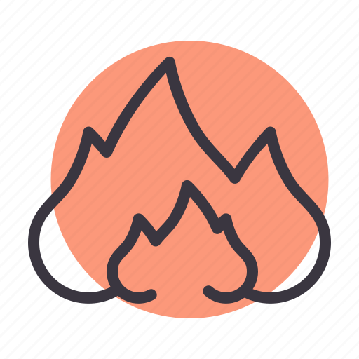 Burn, fire, flame, heat, warm icon - Download on Iconfinder