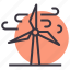 electricity, energy, power, turbine, wind, windmill 
