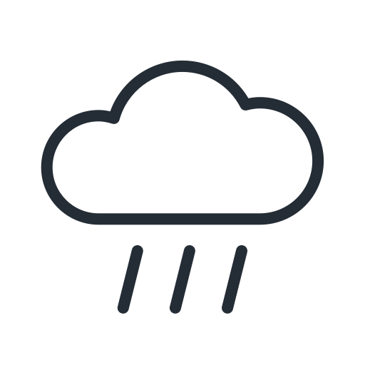 Cloud, rain, rainy, weather icon - Free download