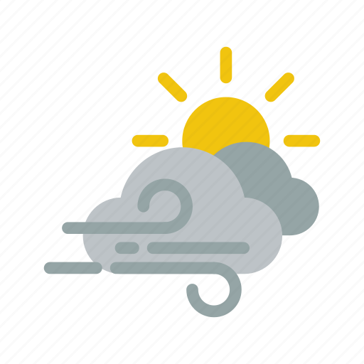 Weather, climate, clouds, night, storm, sunny, wind icon - Download on Iconfinder