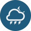weather, cloud, moon, forecast, clouds, cloudy, night, lightning