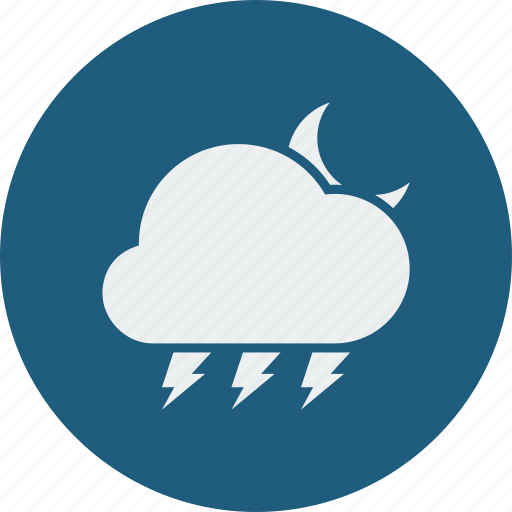 Night, lightning icon - Download on Iconfinder on Iconfinder