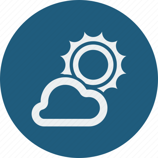 Sunny, cloudy icon - Download on Iconfinder on Iconfinder