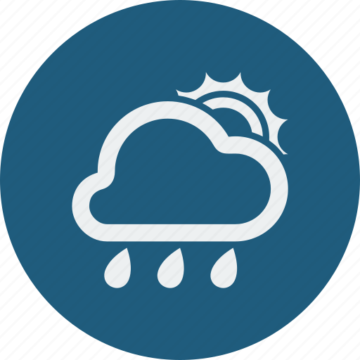 Rainy, sunny icon - Download on Iconfinder on Iconfinder
