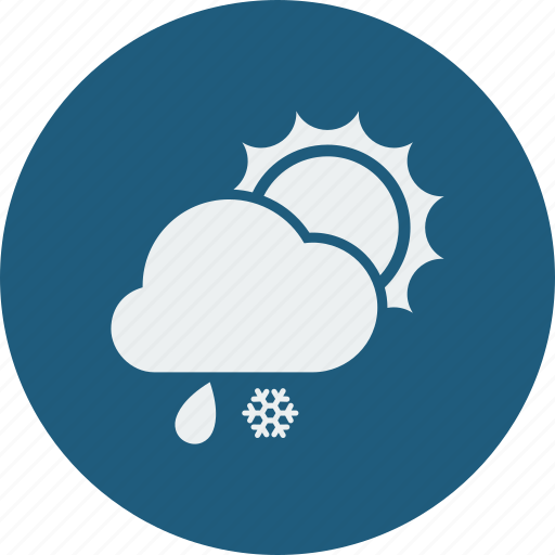 Rainy, sunny, snowfall icon - Download on Iconfinder