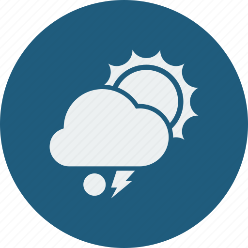 Snowball, sunny, lightning icon - Download on Iconfinder