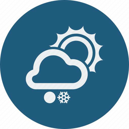 Snowball, sunny, snowfall icon - Download on Iconfinder