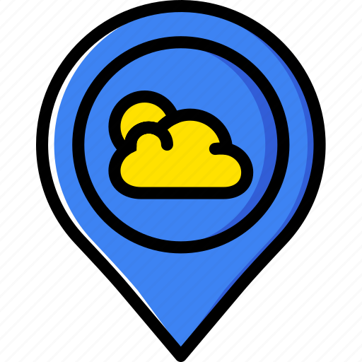 Cloudy, forecast, weather icon - Download on Iconfinder