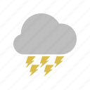 lightning, weather, cloud, forecast, clouds, power, electric, cloudy