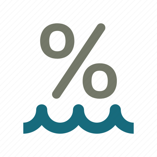Percentage, weather, percentage sign, forecast icon - Download on Iconfinder
