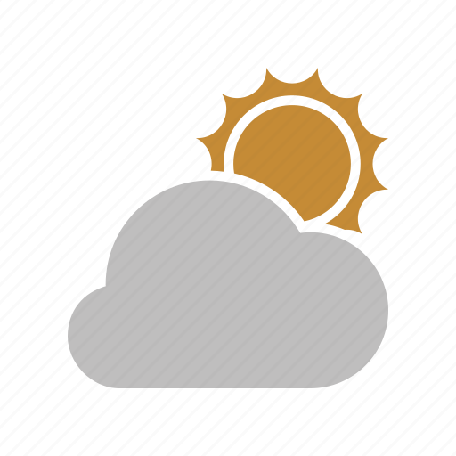 Sunny, cloudy, sun, weather, cloud, forecast icon - Download on Iconfinder