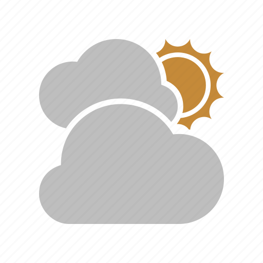 Sun, weather, clouds, cloud, forecast, sunny, cloudy icon - Download on Iconfinder