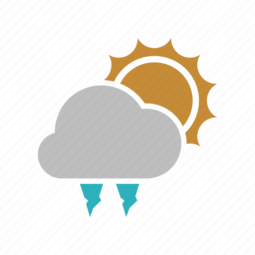 Hailstones, sunny, forecast, sun, weather, cloud, cloudy icon - Download on Iconfinder