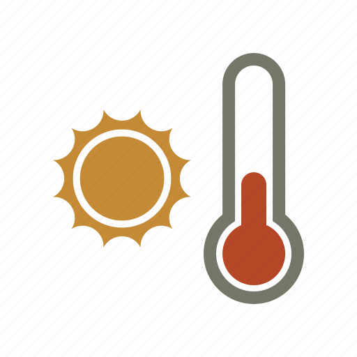 Temperature, sun, weather, forecast, thermometer icon - Download on Iconfinder