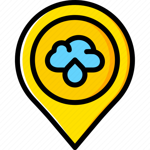 Forecast, thunderstorm, weather icon - Download on Iconfinder