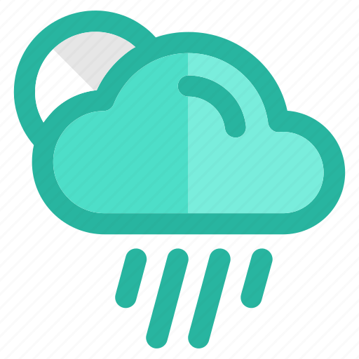 Weather, climate, clouds, cloudy, forecast, rain, storm icon - Download on Iconfinder