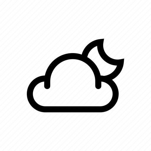 Cloud, night, weather icon - Download on Iconfinder