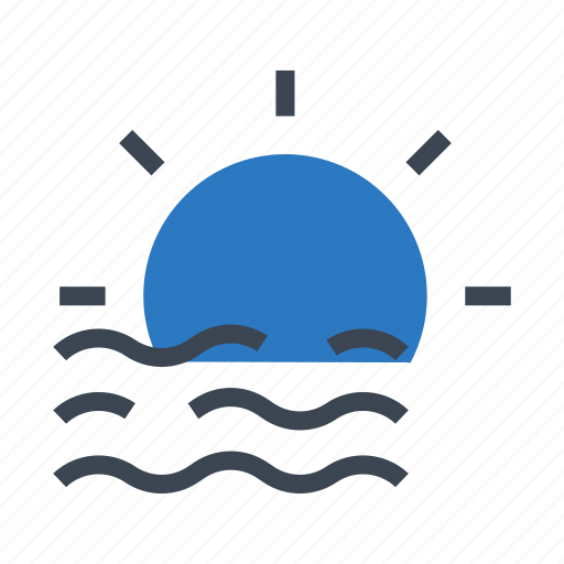 Climate, river, shine, sun, weather icon - Download on Iconfinder