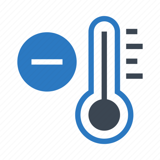 Climate, decrease, temperature, thermometer, weather icon - Download on Iconfinder