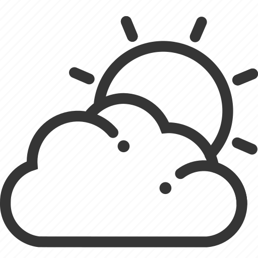 Cast, cloud, forecast, overcast, sun, weather icon - Download on Iconfinder