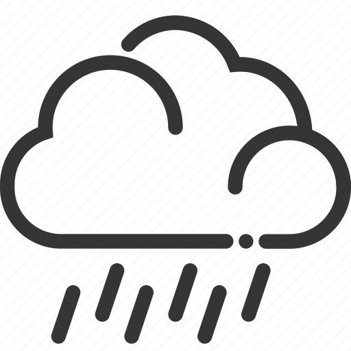 Cast, cloud, forecast, overcast, rain, weather icon - Download on Iconfinder