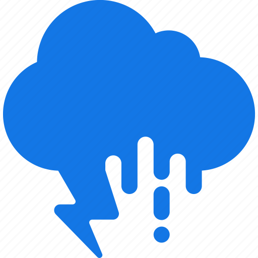 Cloudy, forecast, storm, weather, rain icon - Download on Iconfinder
