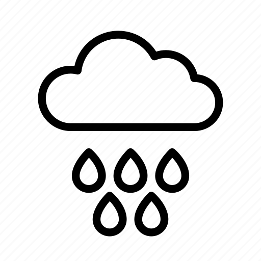 Cloud, forecast, rain, rainy, storm, thunder, weather icon - Download on Iconfinder