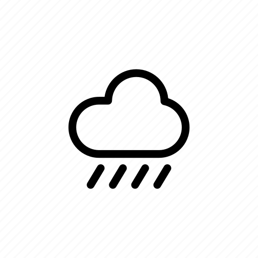 Cloud, cloudy, forecast, rainy, weather icon - Download on Iconfinder