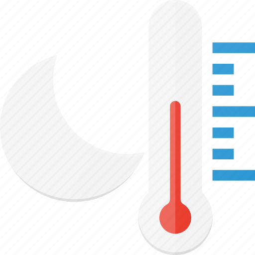 Forcast, night, temperature, weather icon - Download on Iconfinder