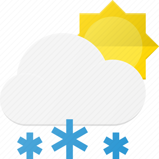 Day, forcast, snow, snowing, snowy, weather icon - Download on Iconfinder