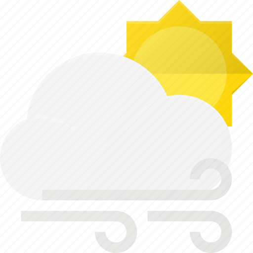 Day, forcast, weather, wind, windy icon - Download on Iconfinder