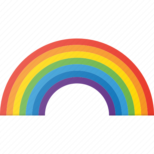 Colors, forcast, rainbow, weather icon - Download on Iconfinder