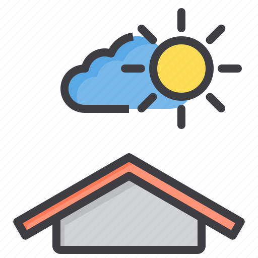 Cloud, meteorology, sky, sunny, weather icon - Download on Iconfinder