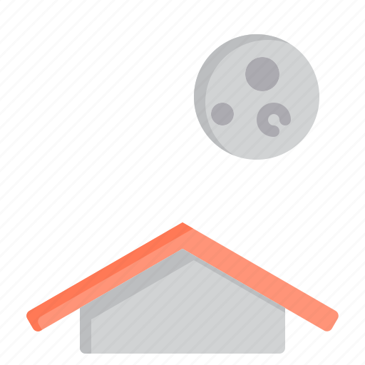Cloud, full, meteorology, moon, sky, weather icon - Download on Iconfinder