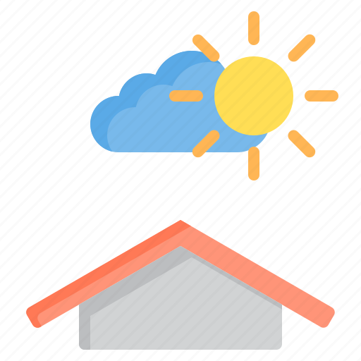 Cloud, meteorology, sky, sunny, weather icon - Download on Iconfinder