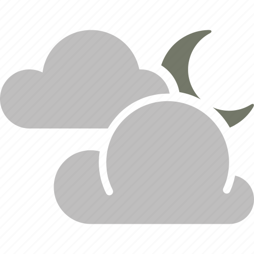 Weather, cloudy, night, forecast, moon icon - Download on Iconfinder