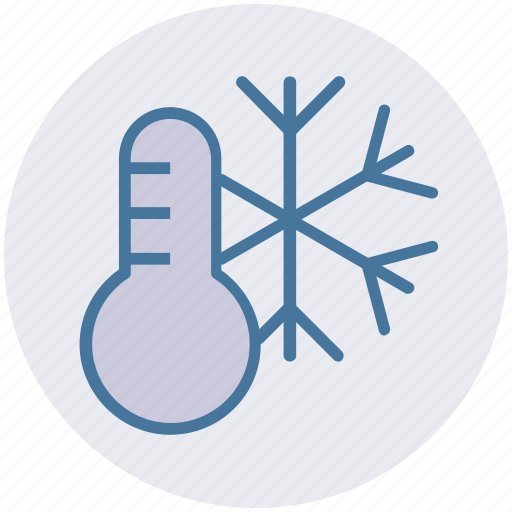 Cold, estate, real, snow, temperature, thermostat, weather icon - Download on Iconfinder