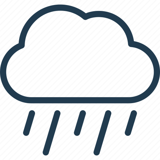 Cloud, forecast, nature, rain, weather icon - Download on Iconfinder